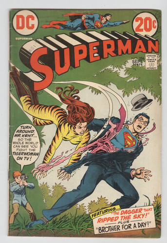 Superman 256 settembre - superman, 1972