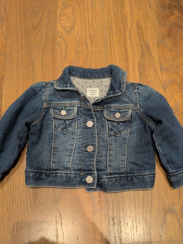 Giacca jeans denim bambina