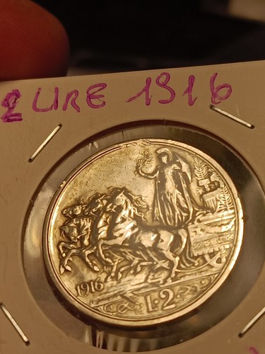 Regno italia moneta lire - regno, 2
