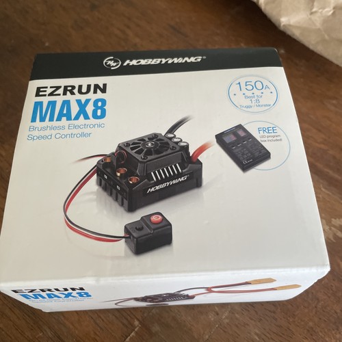 Hobbywing ezrun max8 esc - ezrun,