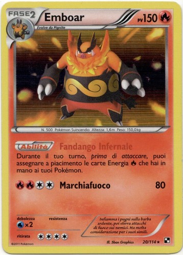 Pokémon emboar 114 - pokémon,