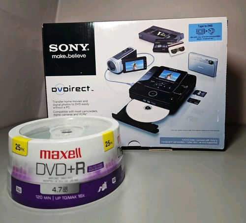 Sony dvd recorder - dvd, dvdirect