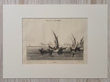 1833 litografia stampa