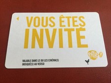 TELECARTE CARTE CINEMA