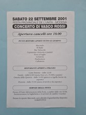 VASCO ROSSI volantino