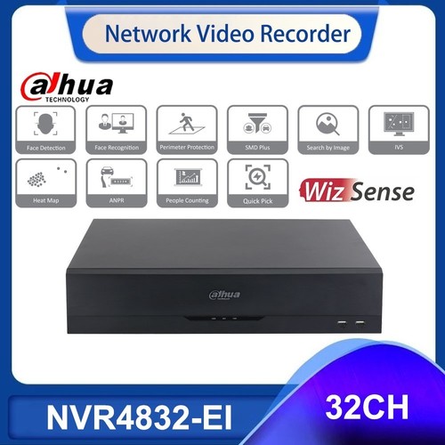 Dahua nvr4832 32ch - nvr4832-ei, 8sata