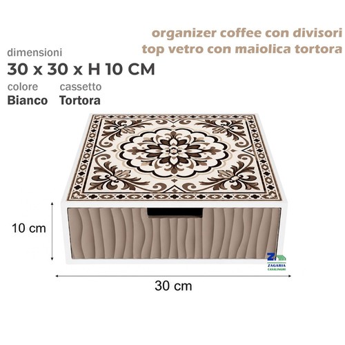 Cassetto porta cialde legno - porta,