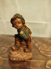 Statua in legno vintage Val