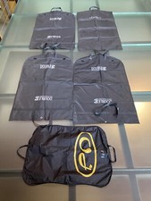 CUSTODIE PORTA ABITI GIACCHE 5 PEZZI  COLORE NERO VARIE DIMENSIONI