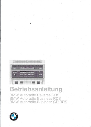 Bmw autoradio reverse rds - reverse,