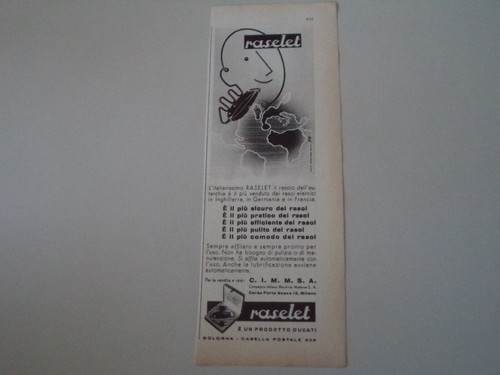 Advertising pubblicità 1939 - advertising,