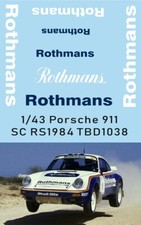1/43  Decals per Porsche 911
