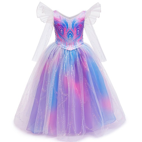Costume vestito tutu viola - vestito,