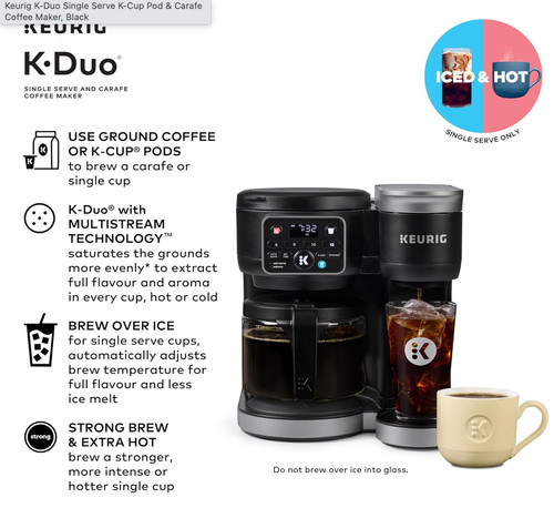 Keurig duo macchina da - k-duo,