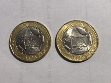 LOTTO DI 2 MONETE DA 1000 LIRE DEL 1997 UNA ERRATA E UNA CORRETTA