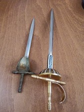 Spiedini Tagliacarte Toledo Alti 15 E 20 Cm Vintage