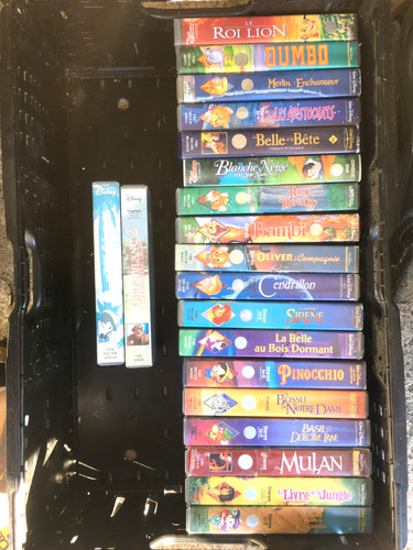 Lot vhs walt disney - 20,