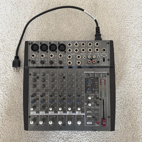 Mixer audio phonic - mixer, powerpod