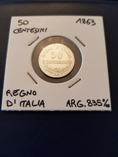 moneta argento 50 centesimi