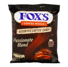 3 Confezioni di FOX'S Coffee World Miscela Appassionata Caffè Caramelle Assortite 90g