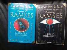 2 LIBRI C.JACQ: Il romanzo di Ramses- La dimora millenaria, IL FIGLIO DELLA LUCE