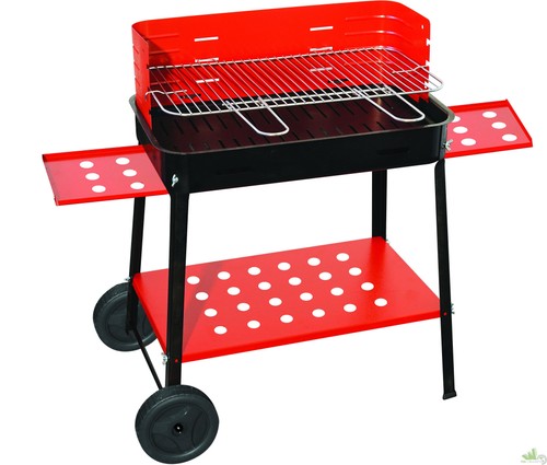 Barbecue con ruote - con,