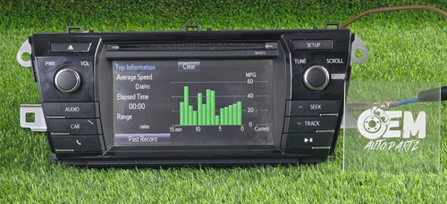 2014 2018 toyota corolla - corolla, radio