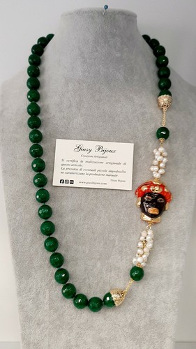 Collana lunga occhi di - collana,