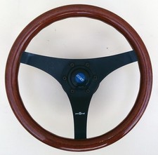 VOLANTE IN LEGNO PER AUTO D'EPOCA - PERSONAL - FIAT FERRARI ALFA ROMEO MERCEDES