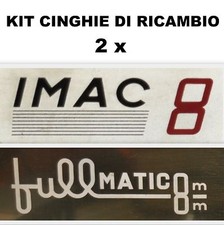 KIT CINGHIE DI RICAMBIO 2 x