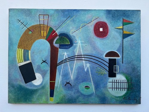 Quadro wassily kandinsky olio - quadro,