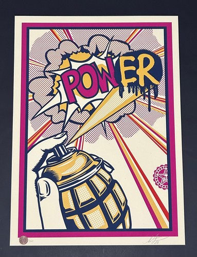 Obey shepard fairey - fairey, 'power