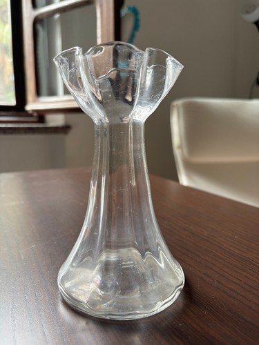 Vaso vintage fiori vetro - fiori, in