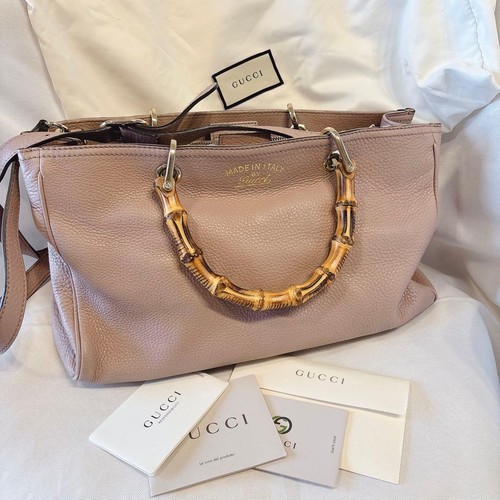 Gucci shopper bambù borsa - gucci,