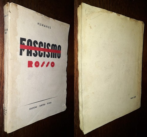 Fascismo rosso humanus - fascismo,