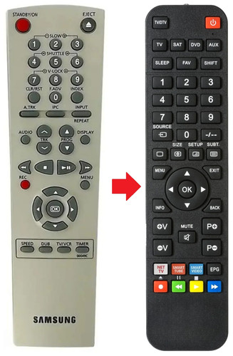 Telecomando adatto per - , samsung