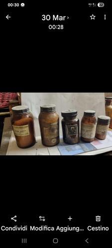 Antiche bottiglie farmacia - bottiglie, da