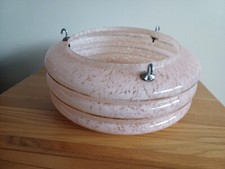 Plaffonier Art Deco paralume