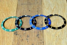 Inserto ceramica lunetta nuova per Rolex Submariner incisione 11610 16800 16610