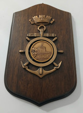 Crest in legno Marina Militare