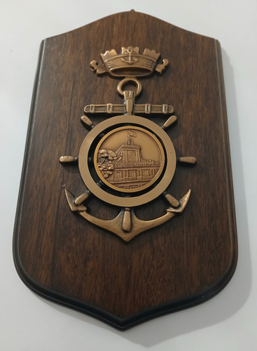 Crest legno marina militare - in,