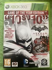 BATMAN ARKHAM CITY Gioco GAME OF THE YEAR EDITION XBOX 360 SOLO DISCO 2 Vedi Fot