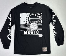 Camicia manica lunga Mitchell & Ness Orlando Magic Hardwood Classics nera M