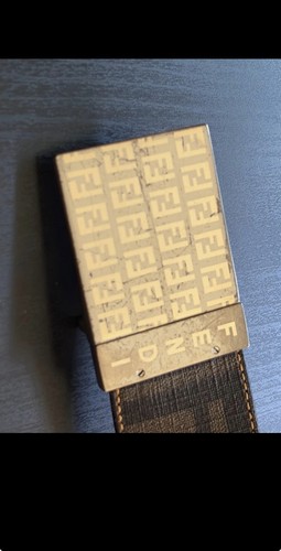 Fendi cintura uomo - uomo, double-face