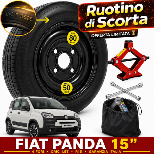Ruotino scorta fiat - ruotino, di