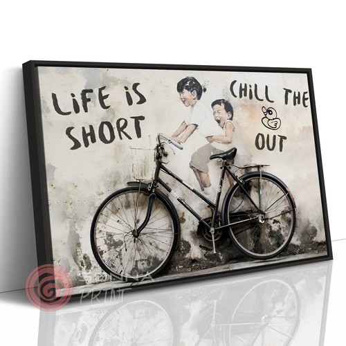 Banksy style life short - style,