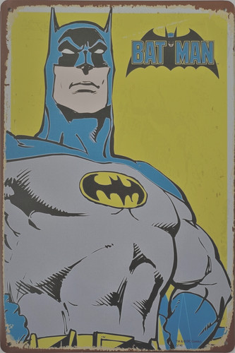 Targa supereroi batman - batman, stampa