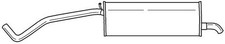 105 cv Silenziatore posteriore