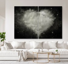 Set Di Quadri Astratti Cuore