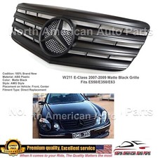 E-Class Matte Black Grille